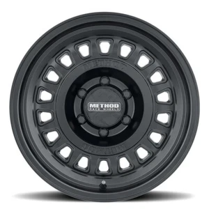 (1)17x8.5 Method MR320 Wheels Matte Black Rims Fit 6lug Tacoma Tahoe 4Runner - Picture 1 of 3