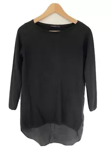 COS wool and silk black top size S - Picture 1 of 4