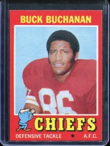 1971 Topps Football # 13 Buck Buchanan (NM) Near Mint - Picture 1 of 2