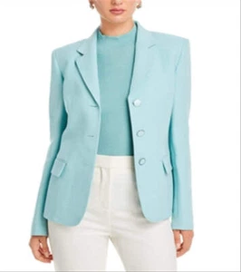 Lafayette 148 New York Notch Collar Three Button Blazer - Picture 1 of 4