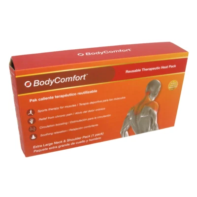 Body Comfort Reusable Therapeutic Heat Pack XL Neck Shoulder NIB - Image 1 of 4