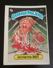 DISTORTED DOT 96a 1986 Garbage Pail Kids Original 3rd Series 3 GPK Card