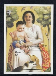NEVIS Christmas 1998 MNH souvenir sheet - Picture 1 of 1