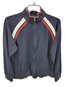Gap Track Jacket Mens XL Blue Red White Zip Up Y2K Retro Outdoor Preppy - Picture 1 of 7