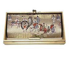 Vintage Japanese Nishijin Silk Brocade Wallet Clutch Bag