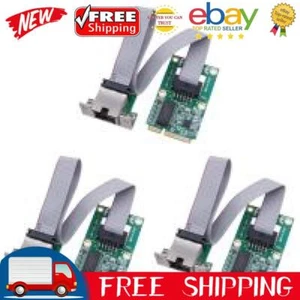 Mini PCI-E Network Card 10/100/1000M Gigabit Ethernet NIC Adapter for Desktop PC - Picture 1 of 4
