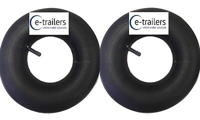 PAIR - 8  Trailer Wheelbarrow Inner Tubes Fits 400-8 400x8 4.80/4.00-8 Tyres • 24.96€