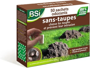 - Senza Talpe - 50 Sacchetti Granulati anti Talpe -100% Naturale - Lunga Durata - Foto 1 di 12