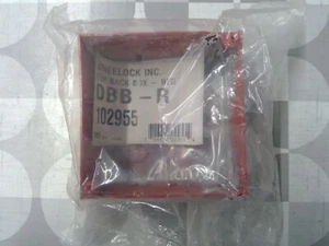 Wheelock DBB-R Deep Back Box, Red 4" x 4" x 2-1/4" **Free Shipping** - Picture 1 of 6