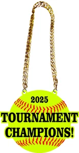 Custom Sports Team Fan Chain School Logo Necklace Pendant Award Turnover Chain - Picture 1 of 4