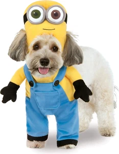 Rubie's Despicable Me Minion Bob Kostüm mit Armen für Haustiere, Medium - Bild 1 von 12