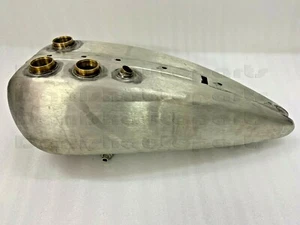 NARROW GAS FUEL TANK FOR HARLEY DAVIDSON H & SPORT SOLO 1928-1929 TIN PLATED - Picture 1 of 12
