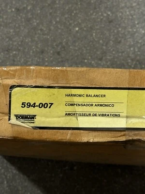 Equilibrador armónico de motor Dorman 594-007 para 89-94 Ford Tempo 92-94 Mercury Topaz Foto 1 de 2