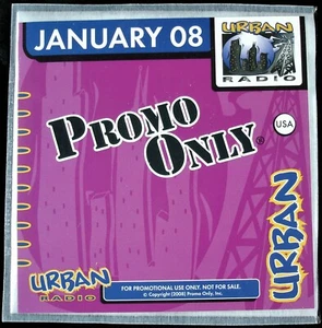 PROMO ONLY "URBAN RADIO JANUARY 2008" DJ PROMO CD COMPILATION KANYE WEST *NEW* - Picture 1 of 3