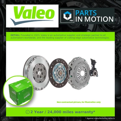Dual Mass Flywheel DMF Kit with Clutch and CSC fits VW GOLF 2.0D 03 to 13 Valeo - Image 1 of 4