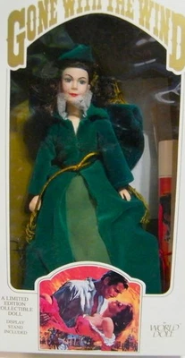Muñeca Lo que el viento se llevó de World Scarlett O'Hara en vestido verde con cortinas 71151 Foto 1 de 3