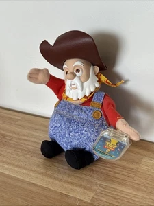 1999 TOY STORY 2 STAR BEAN STINKY PETE PROSPECTOR NEW WITH TAG RARE - Picture 1 of 5