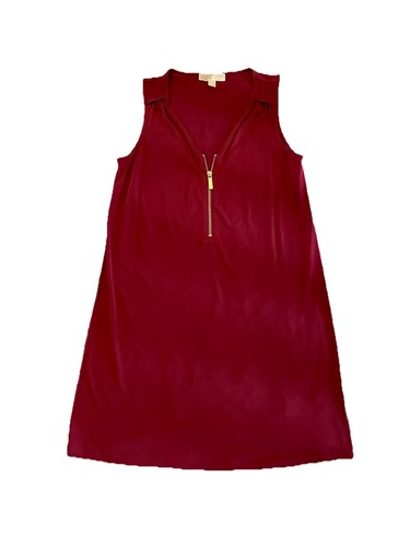 Abito estivo marrone taglia M medio marrone Michael Kors cerniera senza maniche