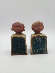 Salt And Pepper Shakers Vintage Lisa Larson Art - Picture 1 of 8