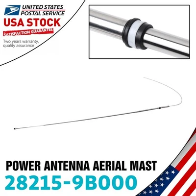 Antena de alimentación plateada AM/FM 28215-9B000 apta para Nissan Altima 1993-1999 actualización Foto 1 de 4