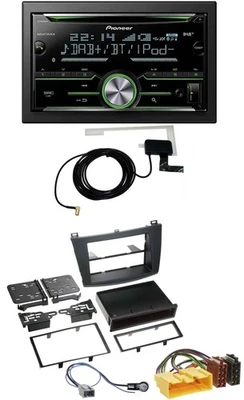 Pioneer CD USB MP3 Bluetooth 2DIN DAB Autoradio für Mazda 3 (2009-2013) - Bild 1 von 4