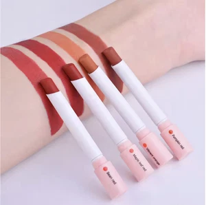 4 Stück Make-up Lippenstift Set Lippenfleck Tönung Glanz Wasserdicht Matt Verschmiert Hält - Bild 1 von 11