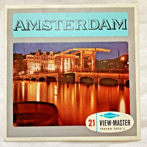 Amsterdam View Master S6 Packet 1960s Dutch - Picture 1 of 2