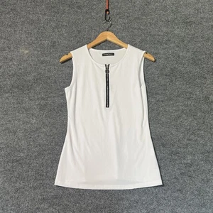 THANTH Scoopneck Sleeveless White Shirt Women's Size Medium - Picture 1 of 6