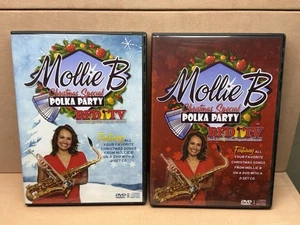 Mollie B Christmas Special Polka Party DVDs / CDs | Both Autographed - Imagen 1 de 6