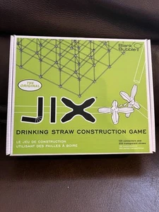 JIX 125 Verbinder & 250 transparente Strohhalme. Blanko Blase - Bild 1 von 4