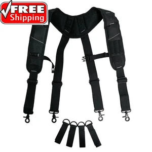 Werkzeuggürtel Hosenträger gepolstert Schreiner Bau Elektriker Arbeit Hosenträger... - Bild 1 von 6