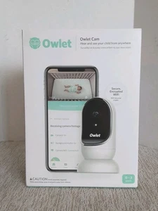 Monitor de bebé Owlet Cam HD visión nocturna audio bidireccional nuevo sellado envío gratuito EE. UU. - Imagen 1 de 6