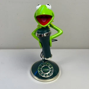 KERMIT DER FROSCH Telefon Kerzenständer schnurgebunden Telefon Telemania Muppets VINTAGE - Bild 1 von 9