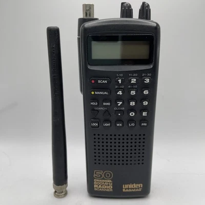 UNIDEN BEARCAT 50 Channel 800 MHz Radio Scanner (BC80XLT, SEE VIDEO) - Image 1 of 4