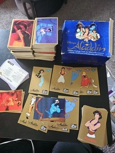 ALADDIN 1993 SKYBOX DISNEY TRADING CARDS 400+ Cards, Box, One Foil Included NM - Picture 1 of 4