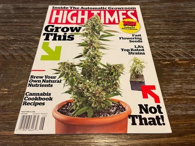 High Times Magazine June 2012  Rush Guitarist Alex Lifeson - Image 1 of 2
