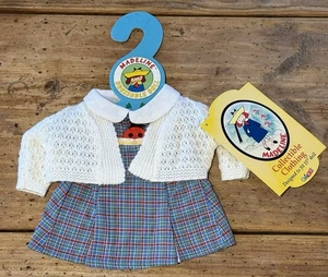 MADELINE Puppe SAMMLERKLEIDUNG ~ "FRÜHLINGSKLEID" mit Marienkäfer EDEN 2001 NEU - Bild 1 von 9