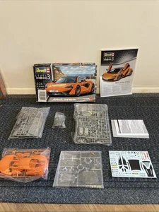 Revell 07051 McLaren 570s Maßstab 1:24 Modellbausatz Neu geöffnete Box alle Teile vorhanden - Bild 1 von 8