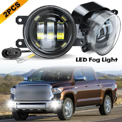 Пара противотуманных фар для 01–07 Sequoia Toyota Tundra 2000–2006 годов выпуска - Изображение 1 из 4