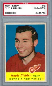 1957 Topps HK #36 PSA 8 Guyle Fielder Red Wings 36 Centered! - Picture 1 of 2