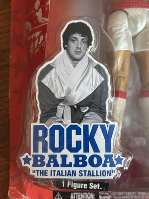 Figura de acción Rocky Balboa Jakks Pacific 2007 nueva en paquete (RB2949) Foto 1 de 4