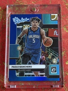 2022-23 Panini Donruss Optic Paolo Banchero The Rookies Blue /49 #1 Rookie RC - Picture 1 of 4
