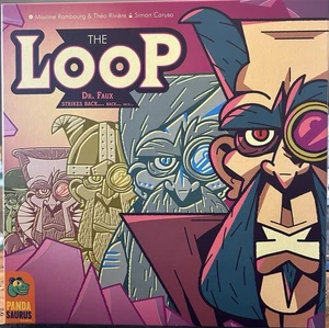 The Loop Dr Faux Strikes Back Board Game by Pandasaurus Games Complete - Picture 1 of 6