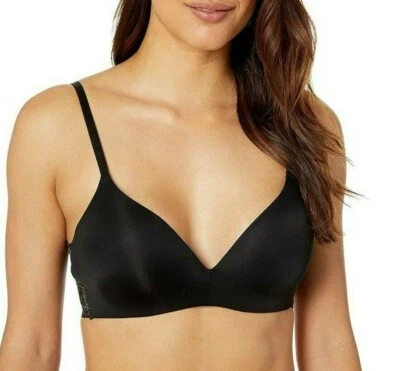 Sujetador Natori Drama Contour copa suave negro/pizarra oscura L49122 para mujer talla 30B Foto 1 de 3