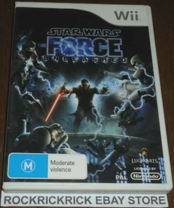 NINTENDO WII GAME STAR WARS THE FORCE UNLEASHED INCLUDES MANUAL PAL - Bild 1 von 3