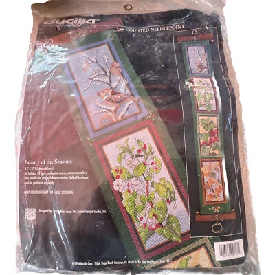 Kit de punta de aguja contada Bucilla - Belleza de las estaciones - Nuevo en paquete Foto 1 de 4