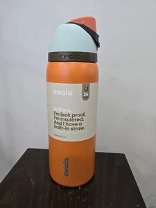 Owala FreeSip Stainless Steel Water Bottle / 32oz / Color: Sand Storm - Picture 1 of 10