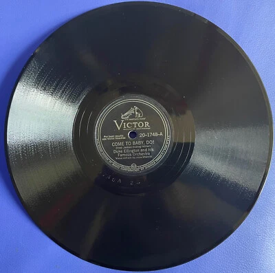 1945 DUKE ELLINGTON shellac 10" Single, "Come To Me Baby, Do!" Sounds GOOD - Image 1 of 3