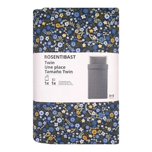 IKEA ROSENTIBAST Duvet Cover & Pillowcase Sham Twin Multicolor Floral 705.650.00 - Picture 1 of 1