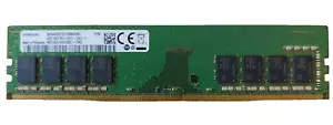 HP SAMSUNG 8GB DDR4 UDIMM 2400MHz UNBUFFERED NON-ECC 8GB PC MEMORY 854913-001 - Picture 1 of 6
